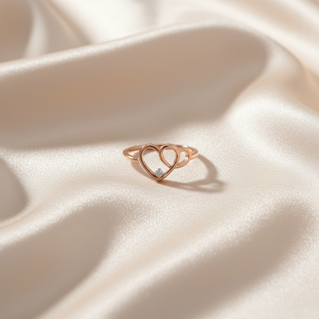 Entwined Heart Ring