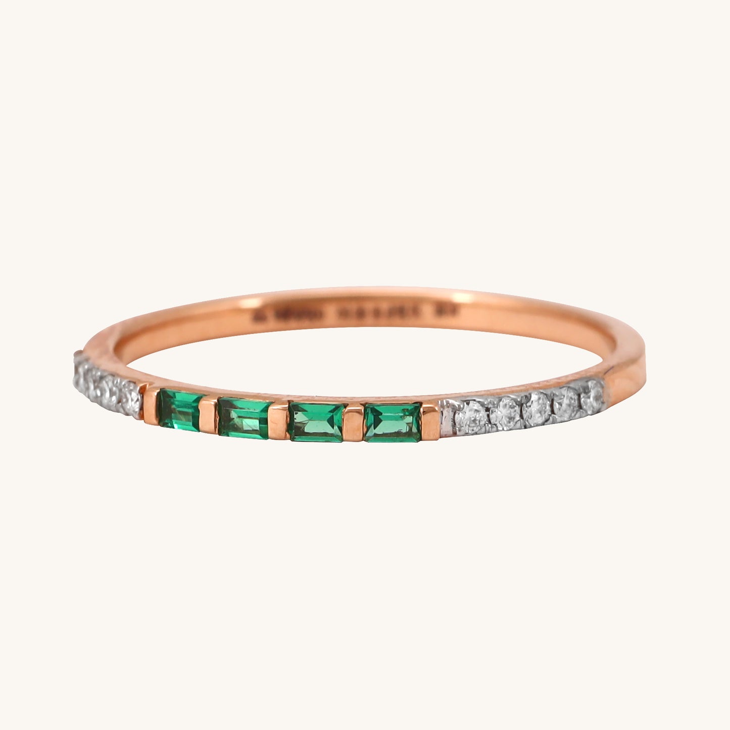 Indulge in timeless luxury with our 18 kt Gold Baguette Emerald Ring, priced under Rs. 30,000. This elegant gemstone beauty adds a touch of sophistication to everyday wear for women and is perfect for gifting. Discover timeless beauty with our Spring Diamond Bracelet from the spring edit collection, priced under Rs. 30,000.