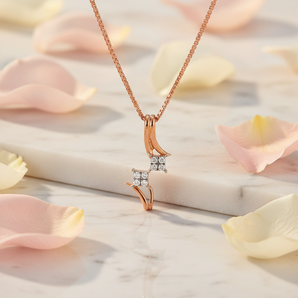 Chic Diamond Pendant