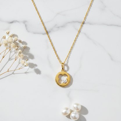 Florid Diamond Pendant