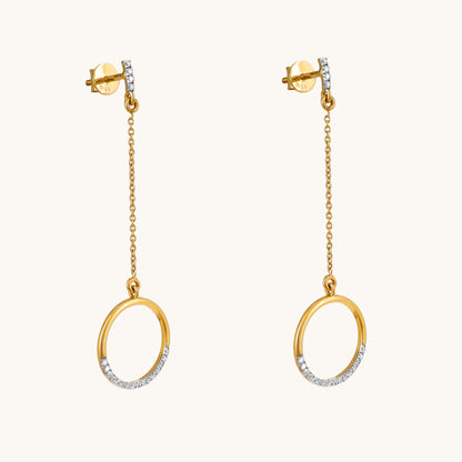 Enhance your ensemble with our 18 kt Dangling Circle Earring from the Spring Edit, priced under Rs. 30,000. Versatile from day to night, this exquisite jewelry piece makes a wonderful addition to her collection and a thoughtful gifting idea. Discover timeless beauty with our Spring Diamond Bracelet from the spring edit collection, also priced under Rs. 30,000. 