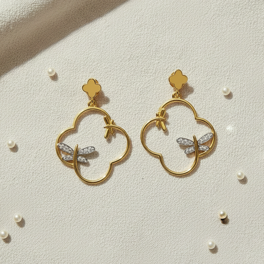 Butterfly Flora Earring