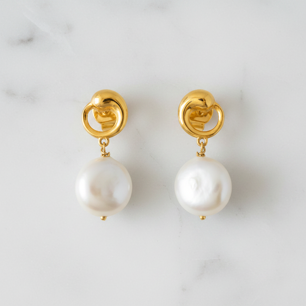 Pearl Drop Earring