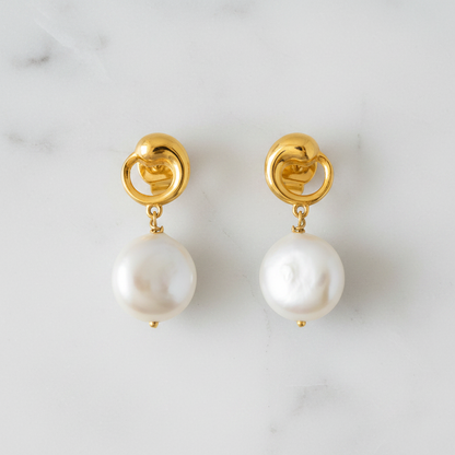 Pearl Drop Earring