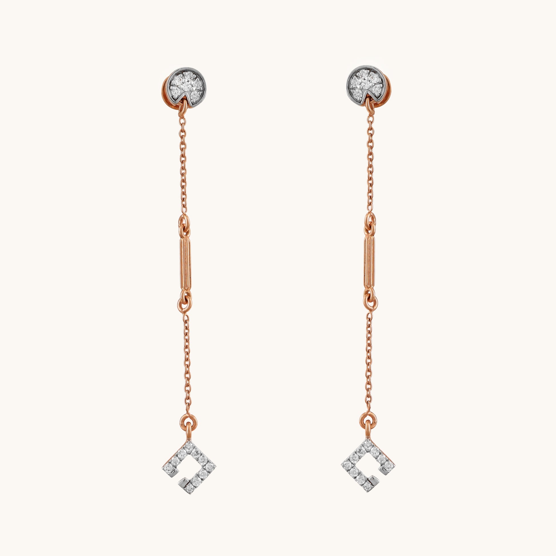 Elevate your style with our Spring Edit: playful 18 kt Pacman Diamond Earrings, a chic jewelry piece perfect for transitioning effortlessly from day to night. Priced under Rs. 30,000, it's a stylish addition to any ensemble and a fantastic gifting option for her. Shop now for a touch of fun and elegance. 