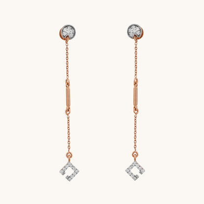 Elevate your style with our Spring Edit: playful 18 kt Pacman Diamond Earrings, a chic jewelry piece perfect for transitioning effortlessly from day to night. Priced under Rs. 30,000, it's a stylish addition to any ensemble and a fantastic gifting option for her. Shop now for a touch of fun and elegance. 