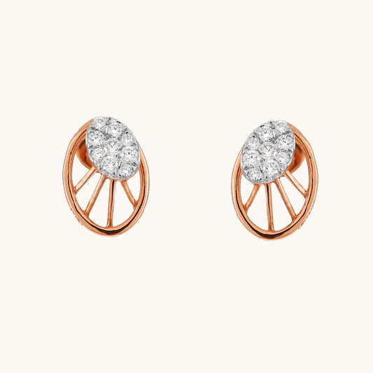 Enhance your everyday look with ocean-inspired elegance in the Scallop Diamond Earrings under Rs. 30,000. Crafted in 18kt gold and featuring delicate diamonds, these earrings offer a unique and eye-catching design. Perfect for casual wear, work attire, or a night out, they make a thoughtful gift for her.