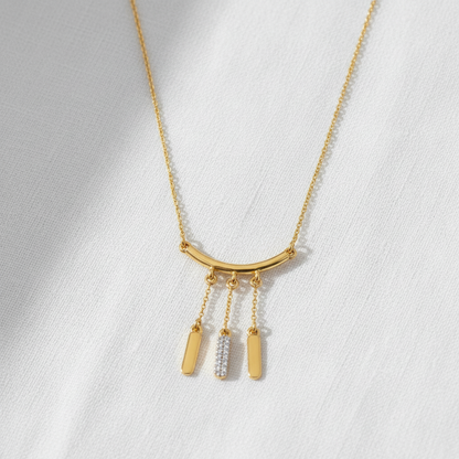 Dangling Diamond Necklace