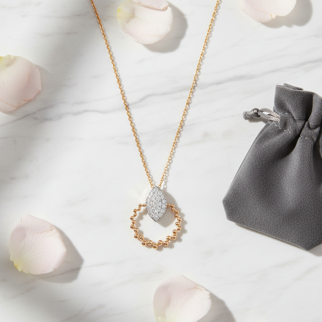 Flare Diamond Pendant