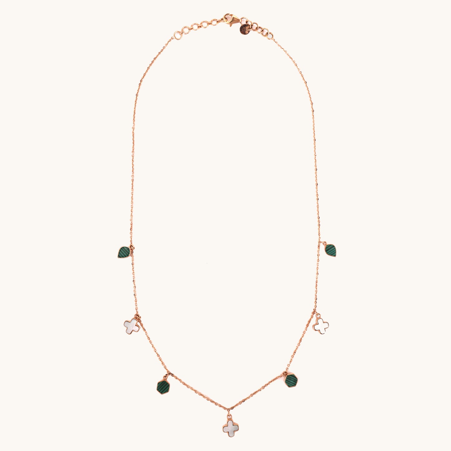 Lucky Charm Necklace in 18kt hallmarked gold under Rs. 80,000—fine jewellery for gifting & daily elegance.