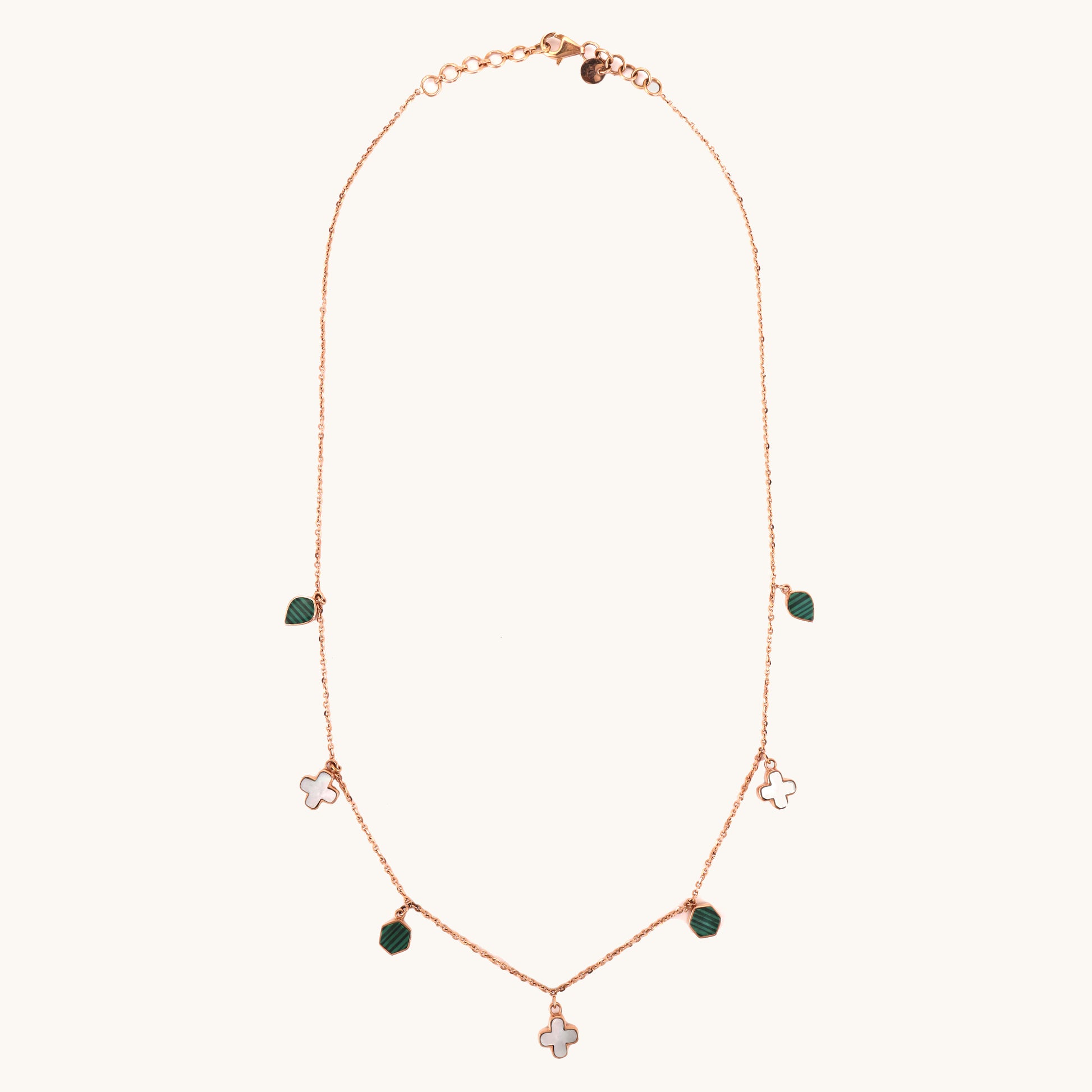 Lucky Charm Necklace in 18kt hallmarked gold under Rs. 80,000—fine jewellery for gifting & daily elegance.