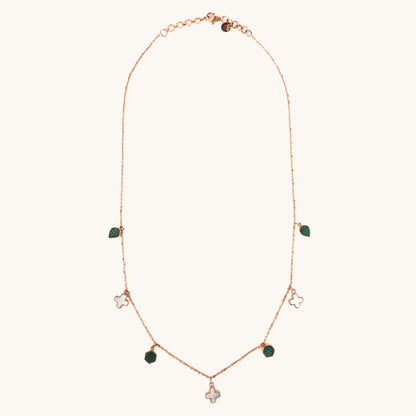 Lucky Charm Necklace in 18kt hallmarked gold under Rs. 80,000—fine jewellery for gifting & daily elegance.