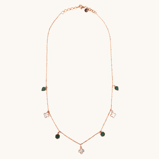 Lucky Charm Necklace in 18kt hallmarked gold under Rs. 80,000—fine jewellery for gifting & daily elegance.