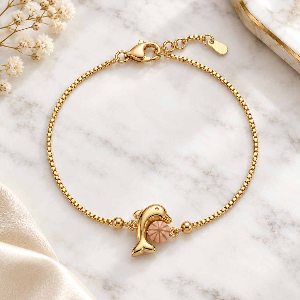Dolphin Gold Bracelet