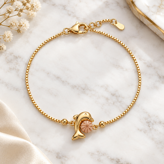 Dolphin Gold Bracelet