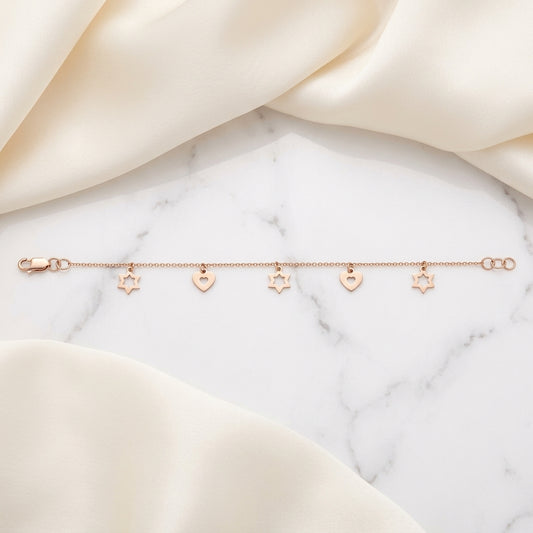 Starry Heart Bracelet