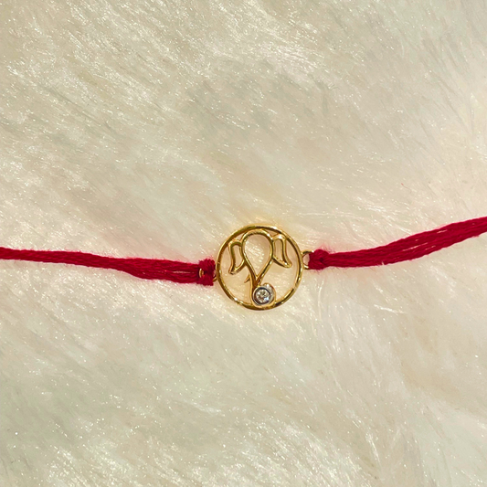 Ganesh Ji Diamond Rakhi