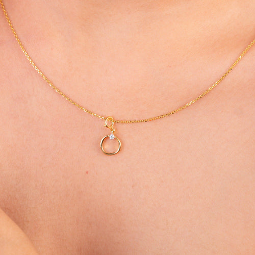 Elevate your style with our playful 18kt gold Curvy Circle Pendant, a delightful addition to any ensemble. Discover timeless beauty with our Spring Diamond Bracelet from the spring edit collection, priced under Rs. 10,000, perfect for everyday wear and thoughtful gifts.