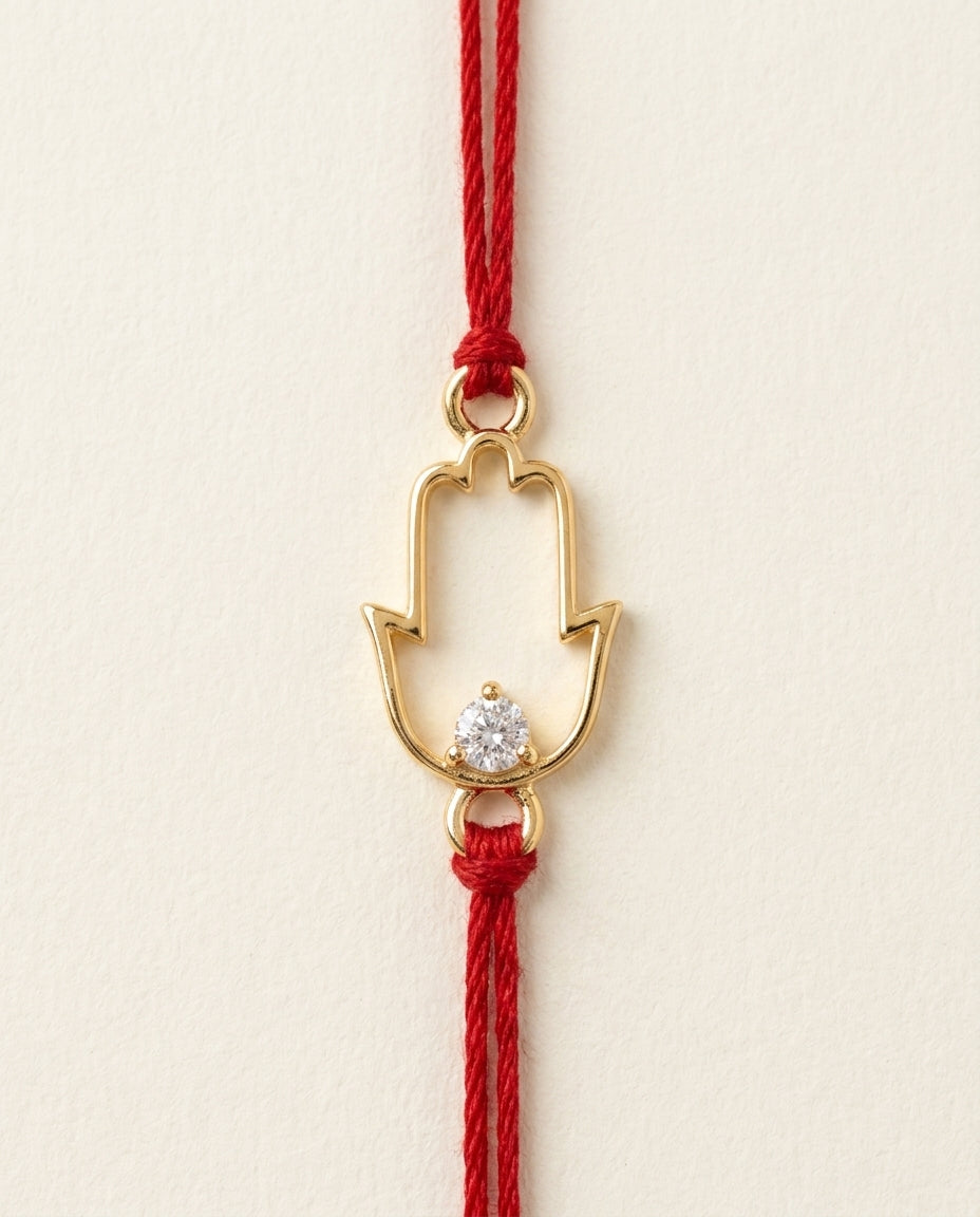 Amulet Diamond Rakhi