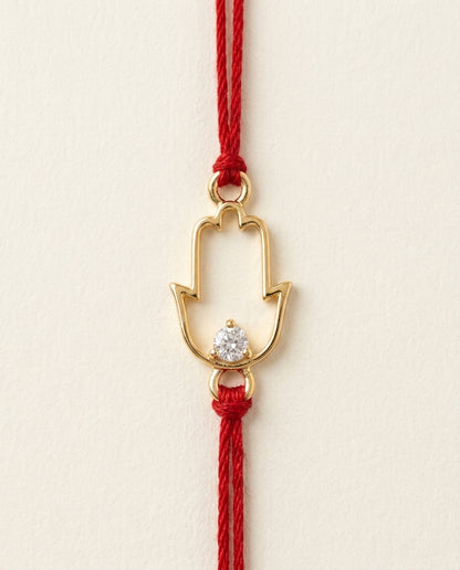 Amulet Diamond Rakhi