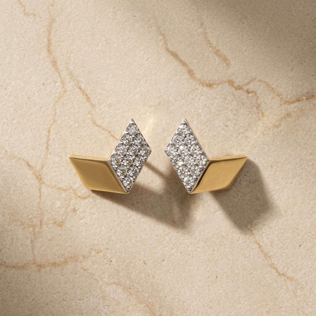 Arrow Diamond Earring