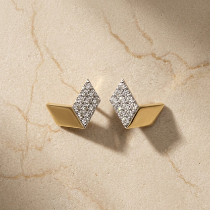 Arrow Diamond Earring