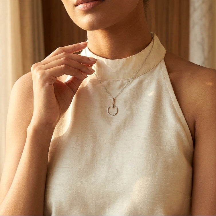 Arrow Diamond Pendant