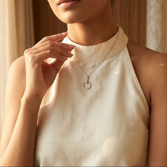 Arrow Diamond Pendant