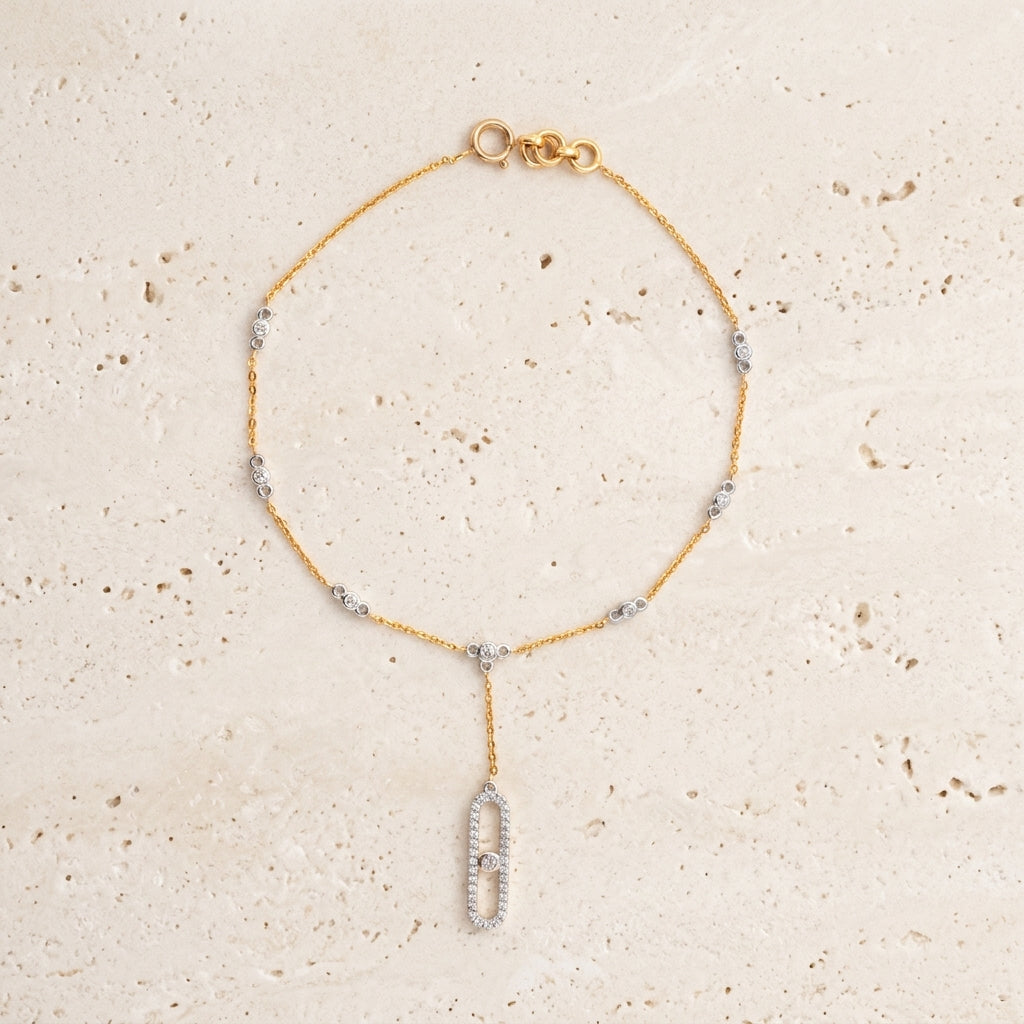 Belt Diamond Bracelet