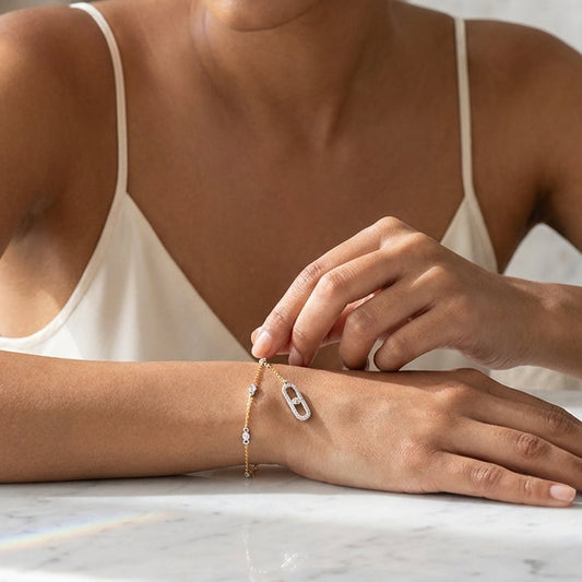 Belt Diamond Bracelet