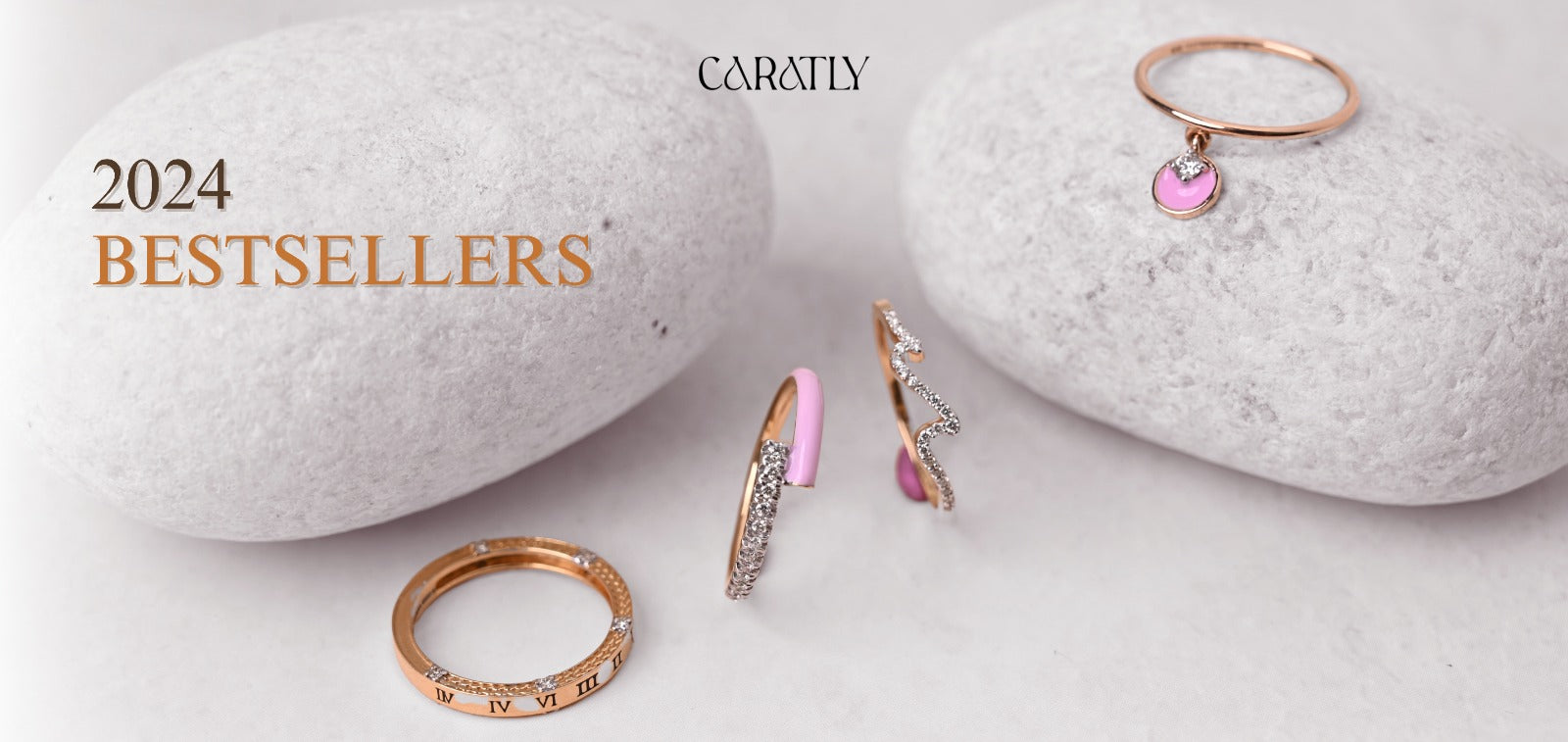 Shine bright with Caratly's top-selling design of 2024, featuring expertly crafted gold and diamonds.