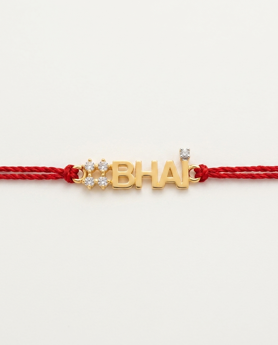 #Bhai Diamond Rakhi