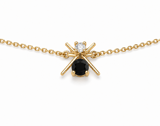 Black Cross Bracelet