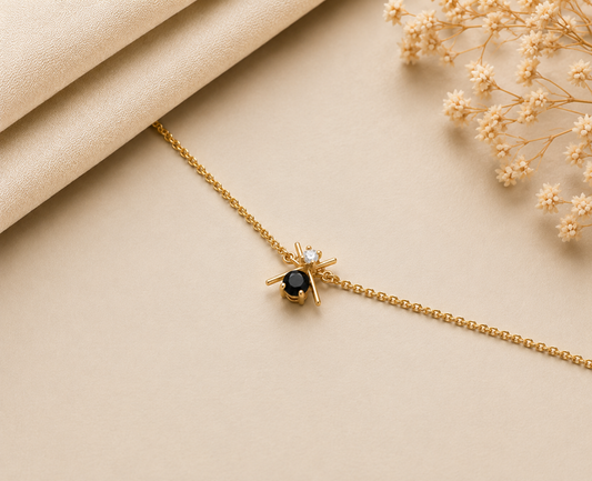 Black Cross Bracelet