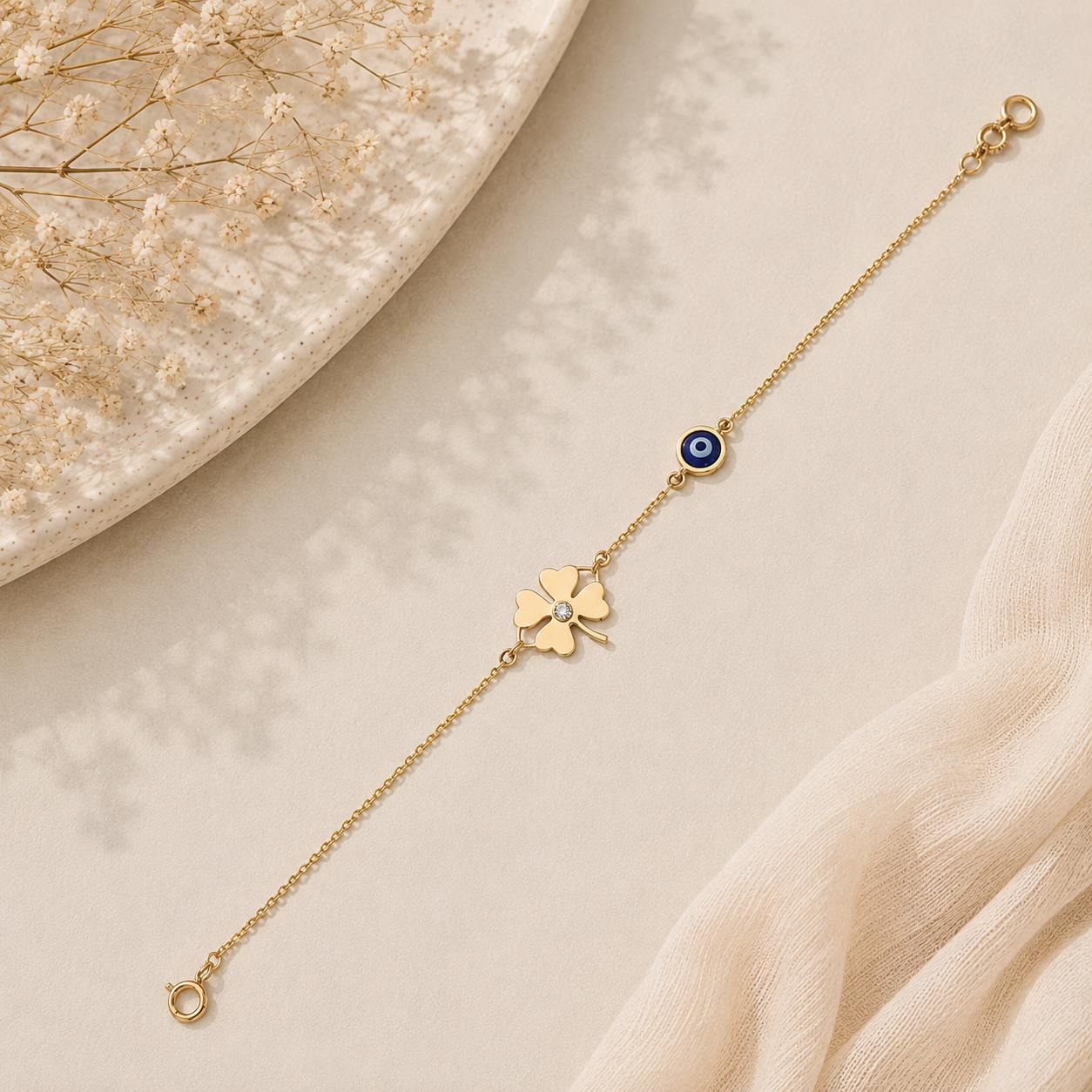 Blooming EvilEye Bracelet