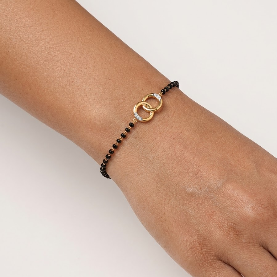 Bond Diamond Mangalsutra Bracelet