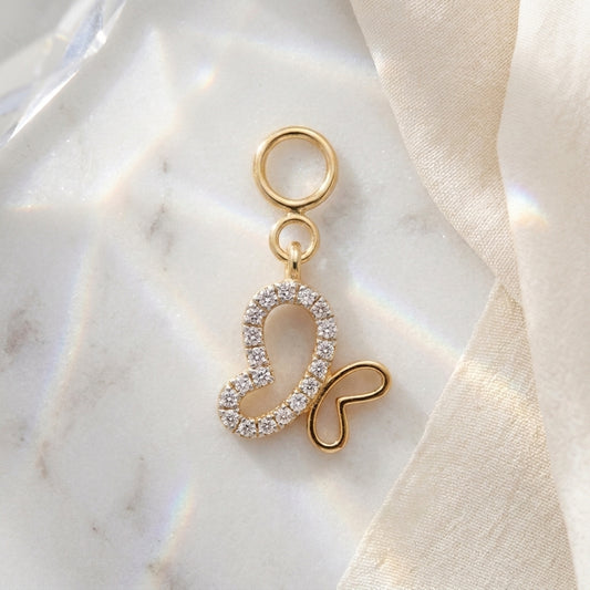 Butterfly Diamond Pendant