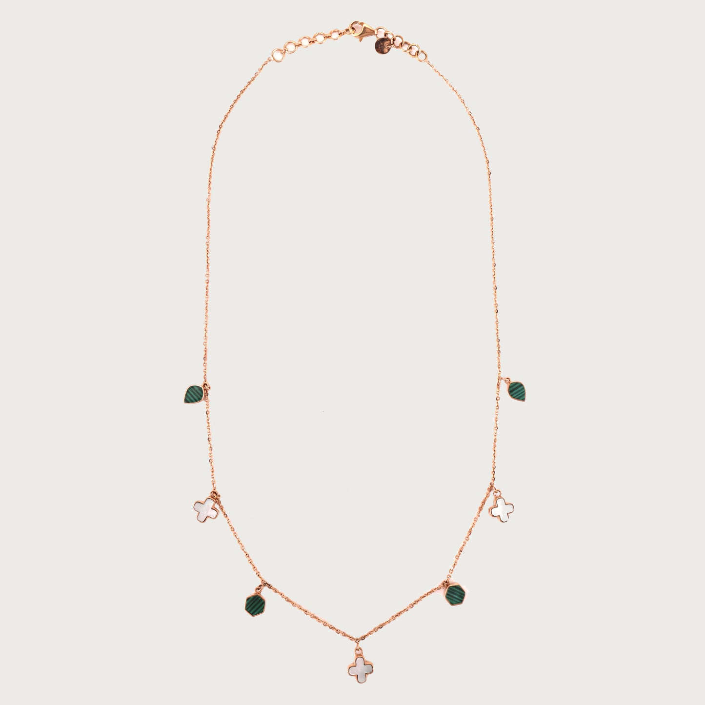 Lucky Charm Necklace in 18kt hallmarked gold under Rs. 80,000—fine jewellery for gifting & daily elegance.