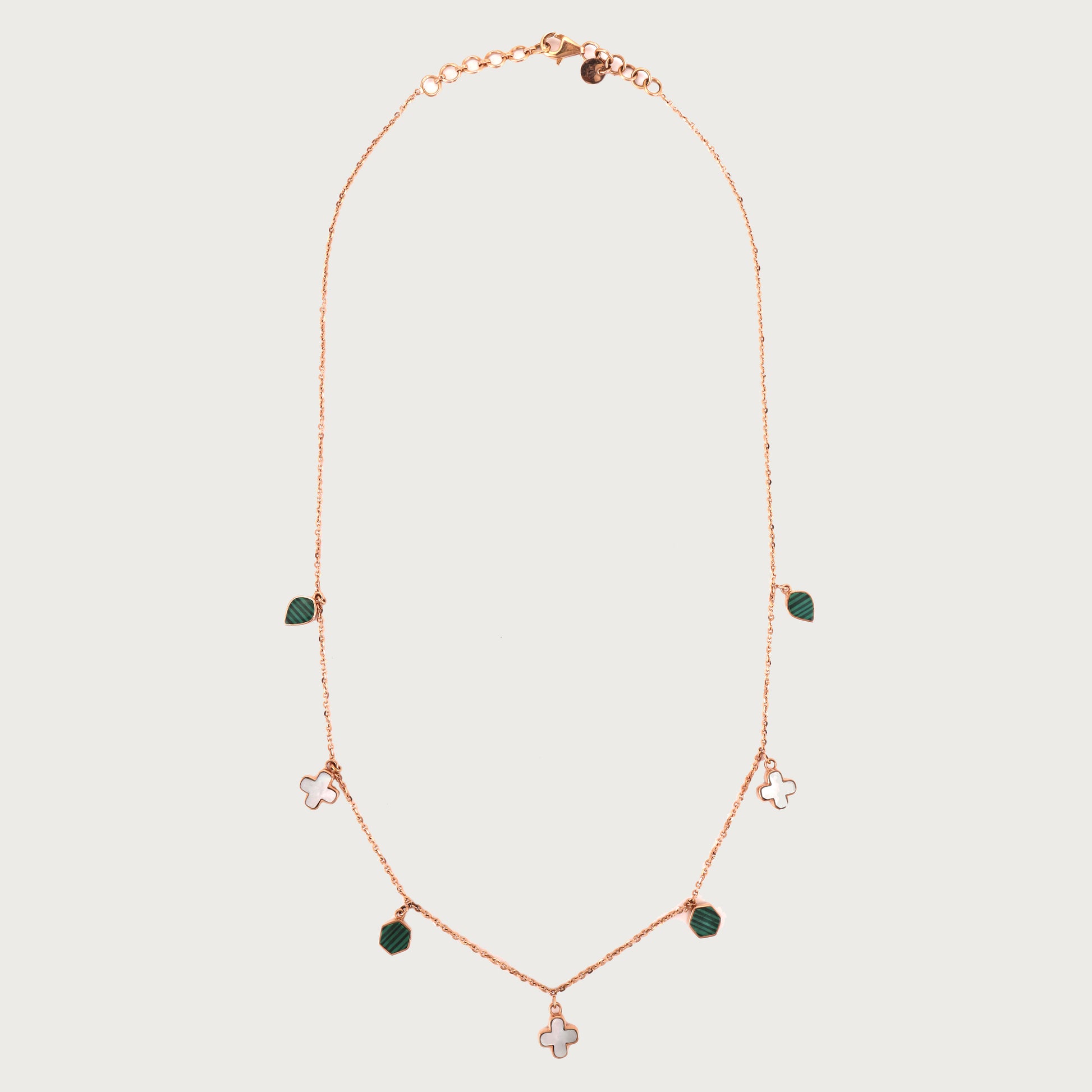 Lucky Charm Necklace in 18kt hallmarked gold under Rs. 80,000—fine jewellery for gifting & daily elegance.