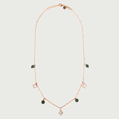 Lucky Charm Necklace in 18kt hallmarked gold under Rs. 80,000—fine jewellery for gifting & daily elegance.