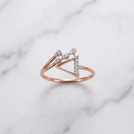 Arrow Diamond Ring