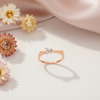 Bloom in Diamond Ring