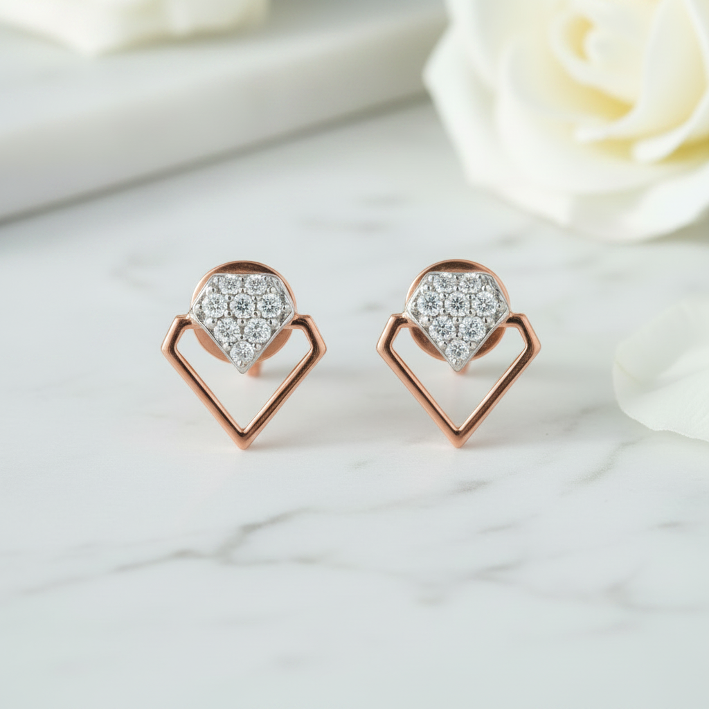 Bumble Diamond Earring