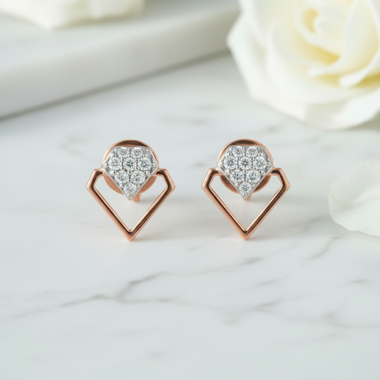 Bumble Diamond Earring