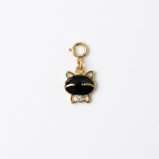 Cat Diamond Charm