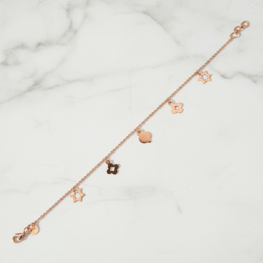 Charms Gold Bracelet