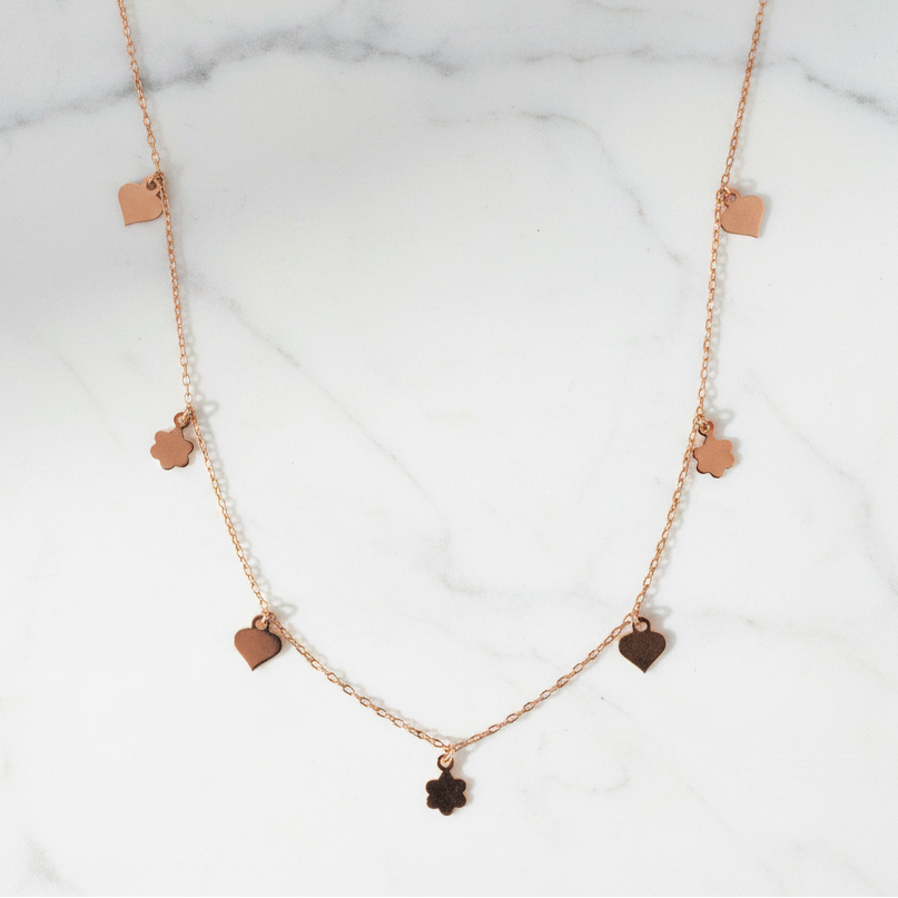 Charms Gold Necklace