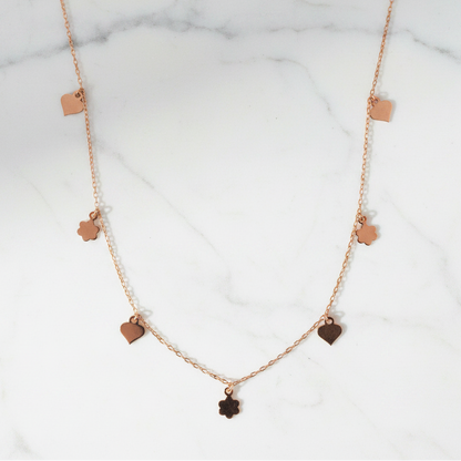 Charms Gold Necklace