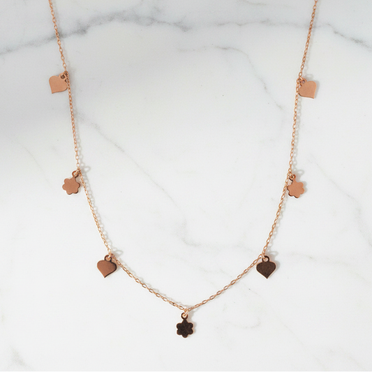 Charms Gold Necklace