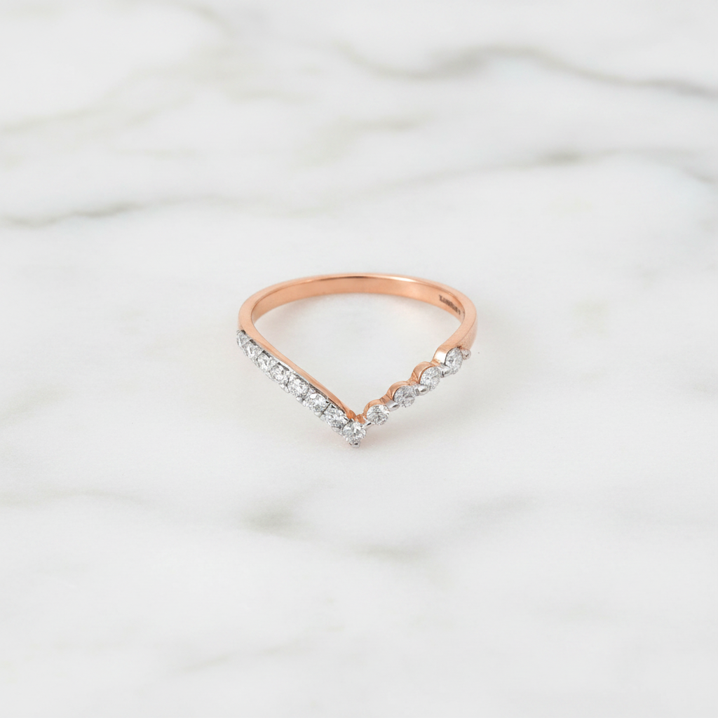 Contemporary Diamond Ring